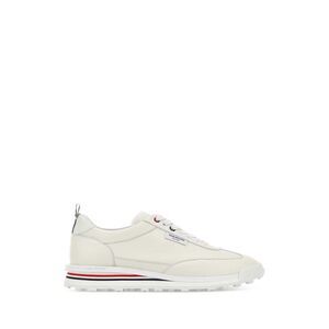 Thom Browne Men White Leather Sneakers